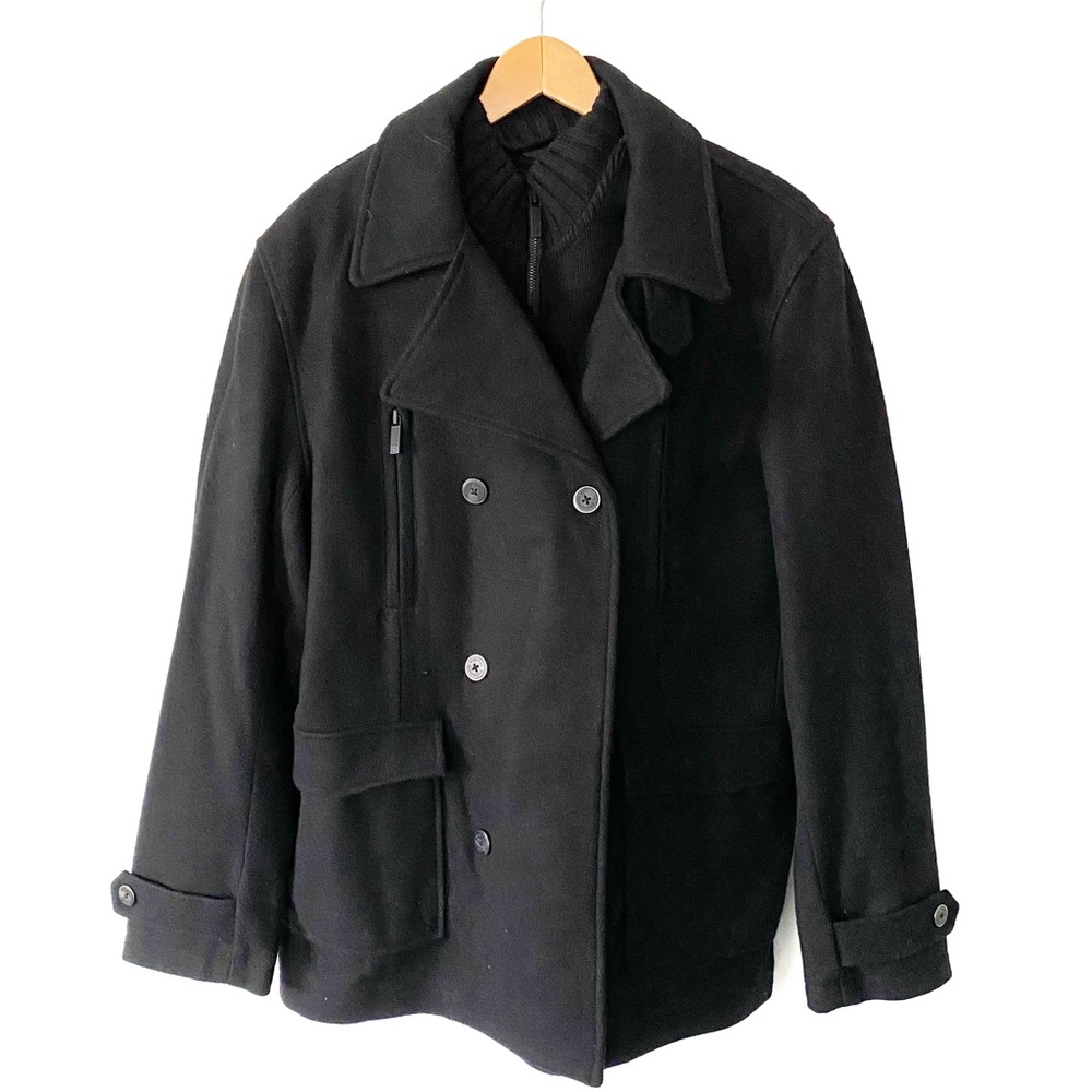 NWT Kenneth Cole Reaction Men's Wool Peacoat